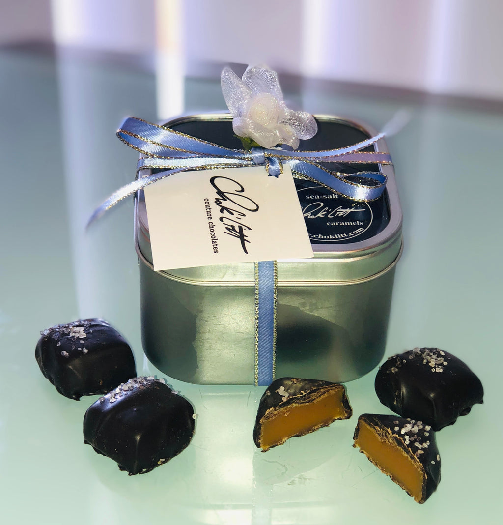 ZINN TIN SEA-SALTED CARAMELS